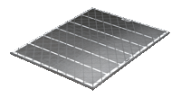 Rectangular Magnum D Screen for screening separating equipment from SWECO